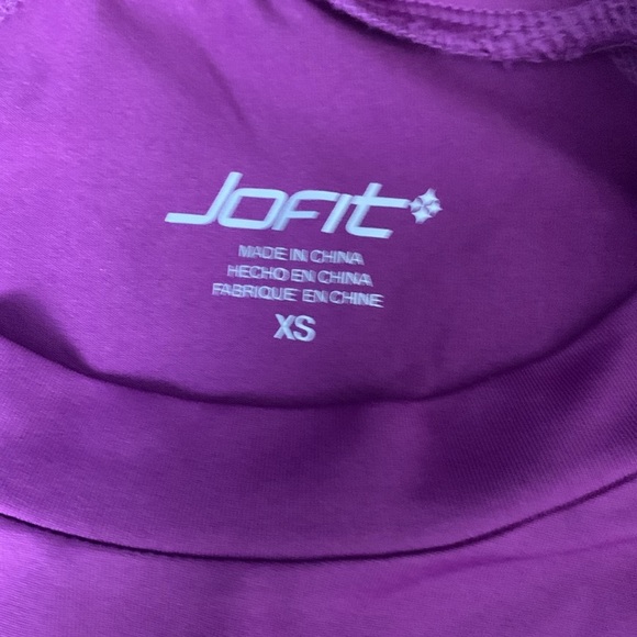 Jofit NWT Performance Wear Top w UPF 50, long sleeve w holes for your thumb - Picture 3 of 10